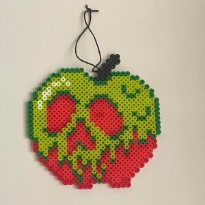 Handmade Ornament or Magnet (Your Choice!) Wicked Apple — Halloween / Christmas